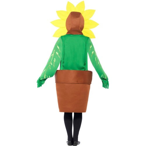 Front - Smiffys Unisex Adult Sunflower Costume Set
