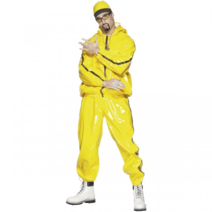 Front - Smiffys Unisex Adult Rapper Costume Set