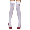 Front - Fever Womens/Ladies Bow Opaque Hold Up Stockings