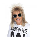 Front - Smiffys Mens 80s Mullet Wig