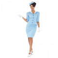 Front - Smiffys Womens/Ladies Air Hostess Costume Set