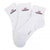 Front - Superga Unisex Adult Logo Ankle Socks (Pack of 3)