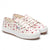 Front - Superga Womens/Ladies 2750 Flower Trainers