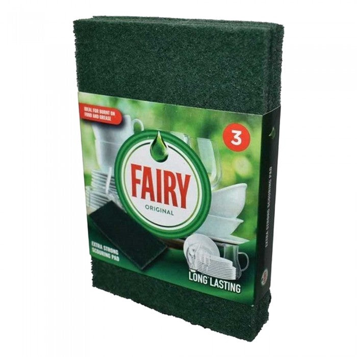 Front - Addis Fairy Scouring Pads (Pack of 3)