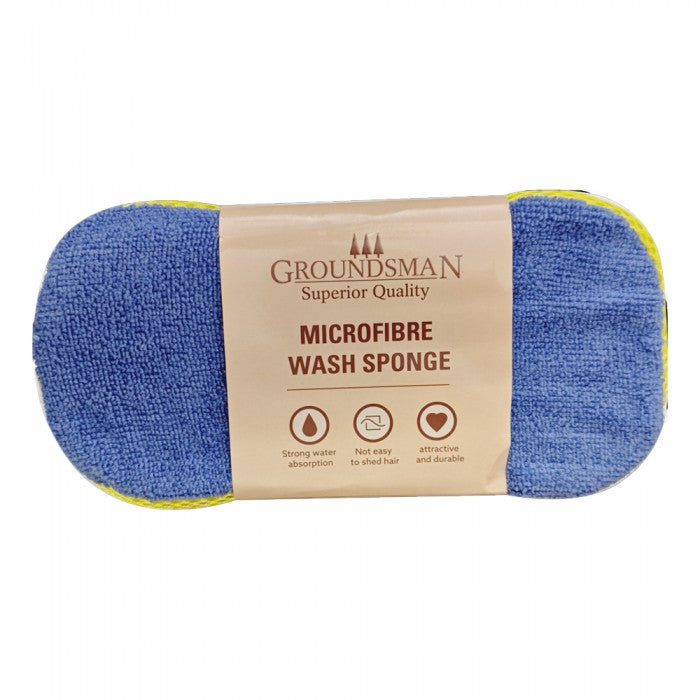 Front - Groundsman Microfibre Sponge Scourer