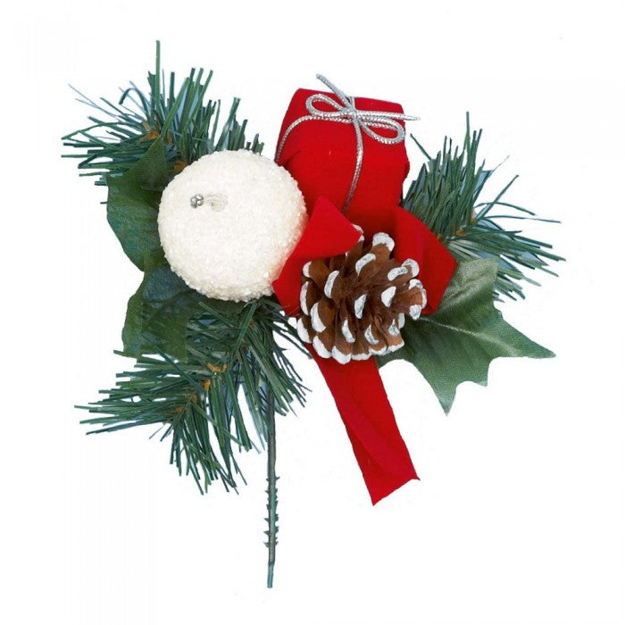 Front - Premier Apple & Parcel Pick Christmas Decoration