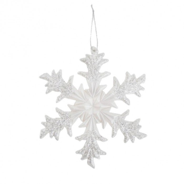 Front - Davies Products Snowflake Tree Decoration