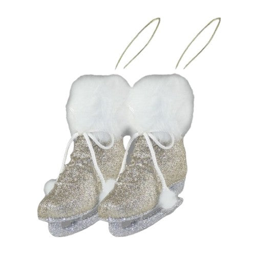 Front - Davies Products Ice Skates Christmas Decoration