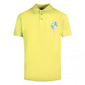 Front - Cavalli Class Mens Circle Logo Polo Shirt