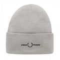 Front - Fred Perry Unisex Adult Graphic Logo Beanie