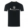 Front - Aquascutum Mens London Aldis Logo T-Shirt
