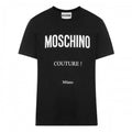 Front - Moschino Mens Couture Milano T-Shirt
