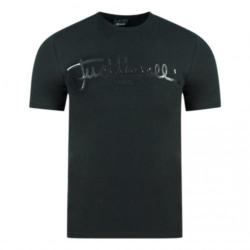 Front - Cavalli Class Unisex Adult Signature Logo T-Shirt