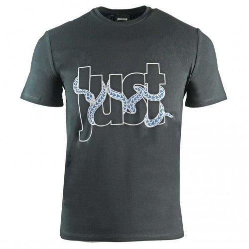 Front - Cavalli Class Unisex Adult Snake Logo T-Shirt