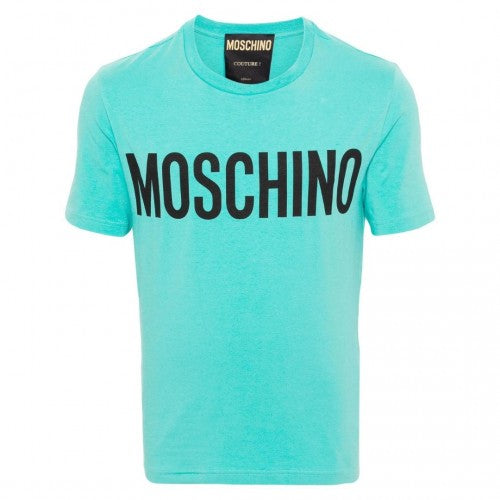 Front - Moschino Mens Bold Logo T-Shirt