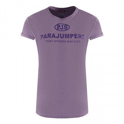 Front - Parajumpers Unisex Adult Toml Brand Logo T-Shirt