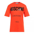 Front - Moschino Mens Couture Gloss Logo T-Shirt