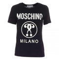 Front - Moschino Mens Double Question Mark T-Shirt