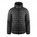 Bordeaux - Front - Aquascutum Mens London Quilted Logo Jacket