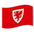 Front - FA Wales Crest Flag