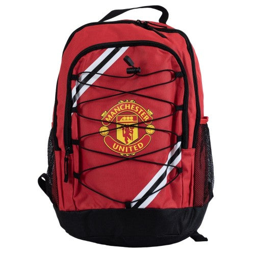 Front - Manchester United FC Core Stripe Backpack