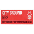 Front - Nottingham Forest FC City Ground Street Sign