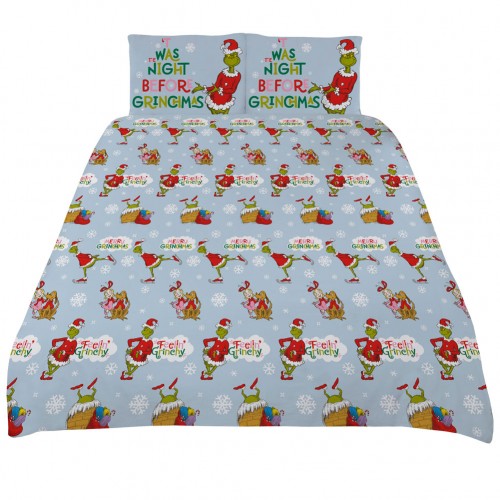 Front - The Grinch Duvet Cover Set