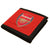 Front - Arsenal FC Canvas Touch Fastening Wallet
