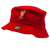 Front - Liverpool FC Unisex Adult Crest Bucket Hat