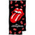 Front - The Rolling Stones Logo Cotton Beach Towel