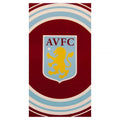 Front - Aston Villa FC Crest Beach Towel