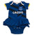 Front - Everton FC Baby Crest Tutu Skirt Bodysuit