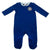 Front - Chelsea FC Baby Crest Long-Sleeved Sleepsuit