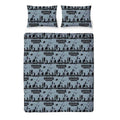 Front - Stranger Things Hawkins Town Map Reversible Duvet Set