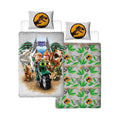 Front - Lego Jurassic World Reversible Duvet Set