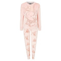 Front - Dumbo Womens/Ladies Velour Long-Sleeved Long Pyjama Set