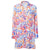 Front - TOG24 Womens/Ladies Launder Flowers Long-Sleeved Shirt Dress