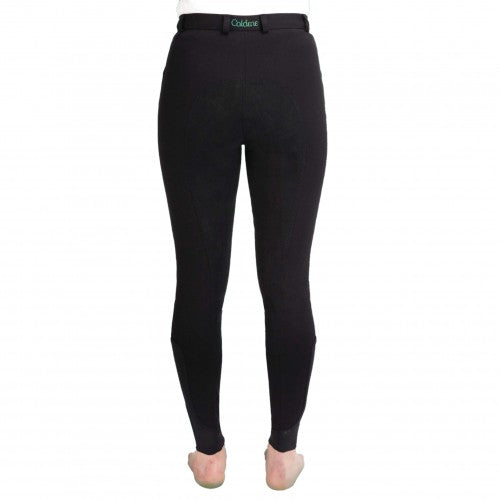 Front - Caldene Womens/Ladies Aintree Mid Waist Full Seat Breeches