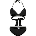 Front - Urban Classics Womens/Ladies Halter Neck Bikini Set