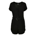 Front - Urban Classics Womens/Ladies Flower Viscose Belt Short Jumpsuit