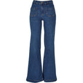 Front - Urban Classics Womens/Ladies Denim Vintage Flared Jeans