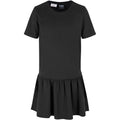 Front - Urban Classics Girls Valance T-Shirt Dress