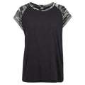 Front - Urban Classics Womens/Ladies Contrast Raglan T-Shirt