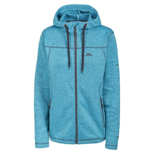 Front - Trespass Womens/Ladies Odelia Full Zip Fleece Hoodie