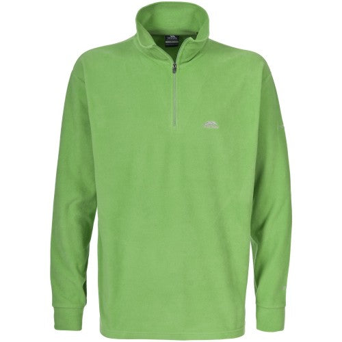 Front - Trespass Mens Masonville Half Zip Microfleece Top
