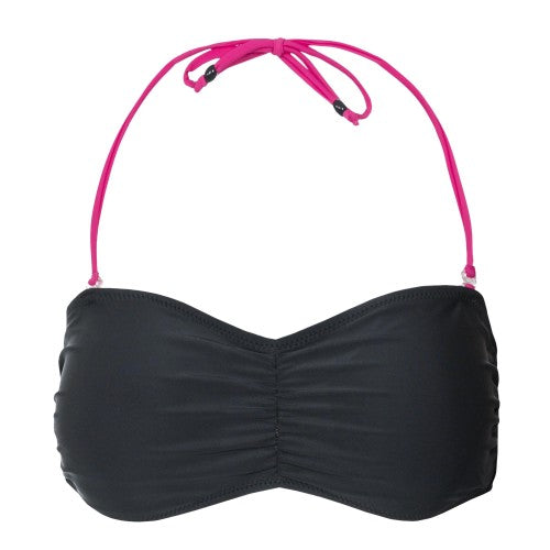Front - Trespass Womens/Ladies Linear Bandeau Bikini Top