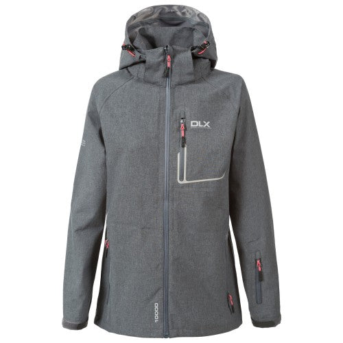 Front - Trespass Womens/Ladies Gita Waterproof Shell Jacket
