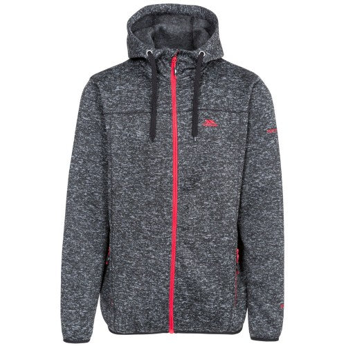 Front - Trespass Mens Odeno Full Zip Hoodie