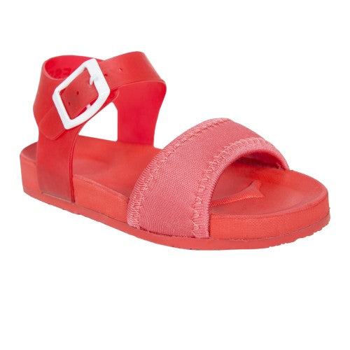 Front - Trespass Childrens Girls Rosalie Buckle Sandals