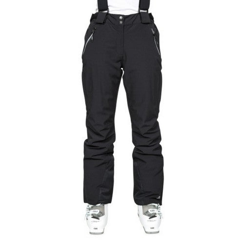 Front - Trespass Womens/Ladies Solitude II Ski Trousers